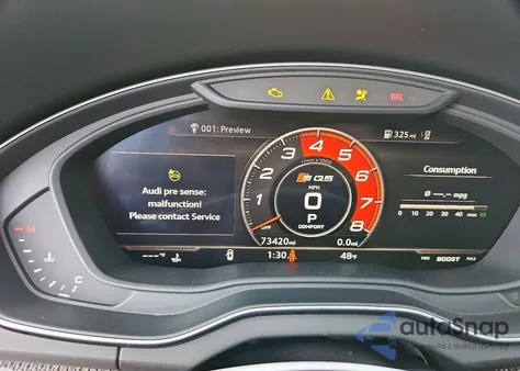 2018 Audi Sq5 Premium Plus z USA, uszkodzony, nr VIN WA1A4AFY4J2133520